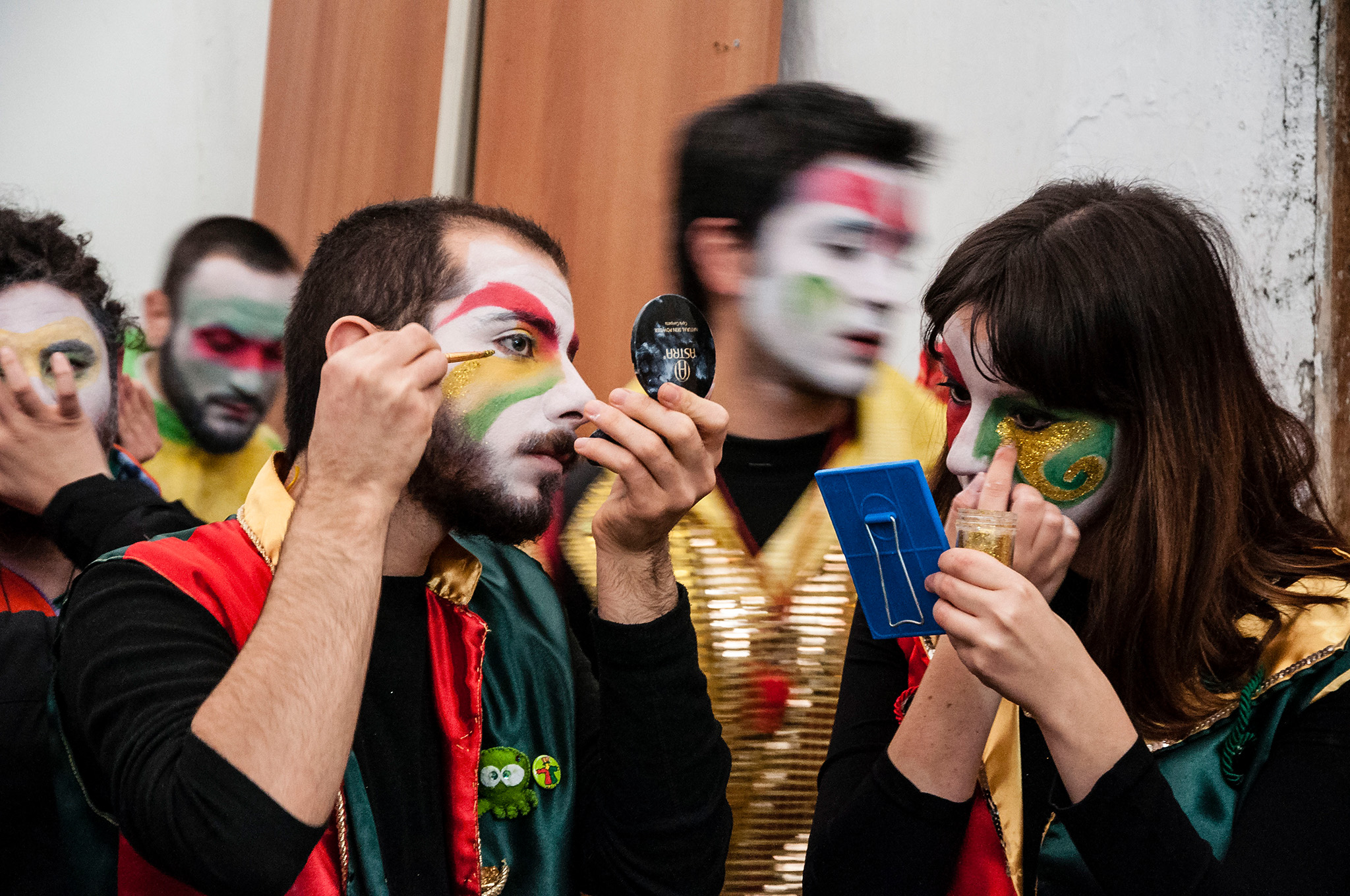 Fotografia di reportage, fotografo Guglielmo Verrienti - Carnevale di Scampia
